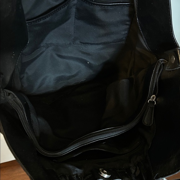 Style & Co. Sleek Black Shoulder Bag - Picture 6 of 7